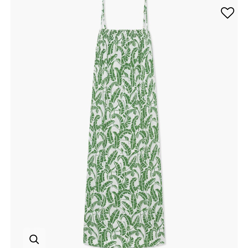 WeWoreWhat Pull On Smocked Animal Tree Midi Dress - NWT
